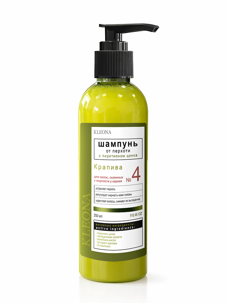 Шампунь от перхоти с пиритионом цинка №4 серии 