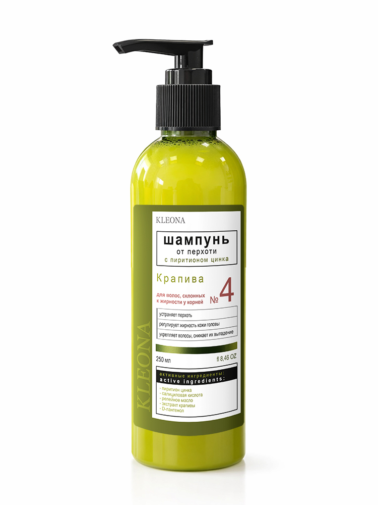 Шампунь от перхоти с пиритионом цинка №4 серии 