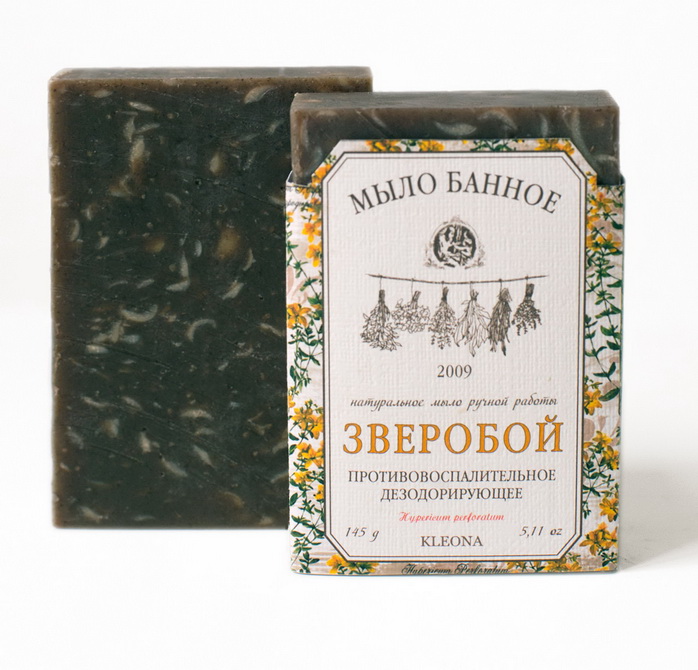 Мыло банное натуральное «Зверобой»